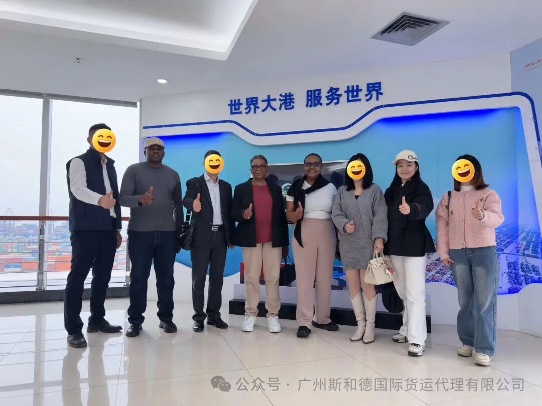Logistica del carico di progetto Cina-Africa: verifica del terminale in loco di SPEED INT'L
