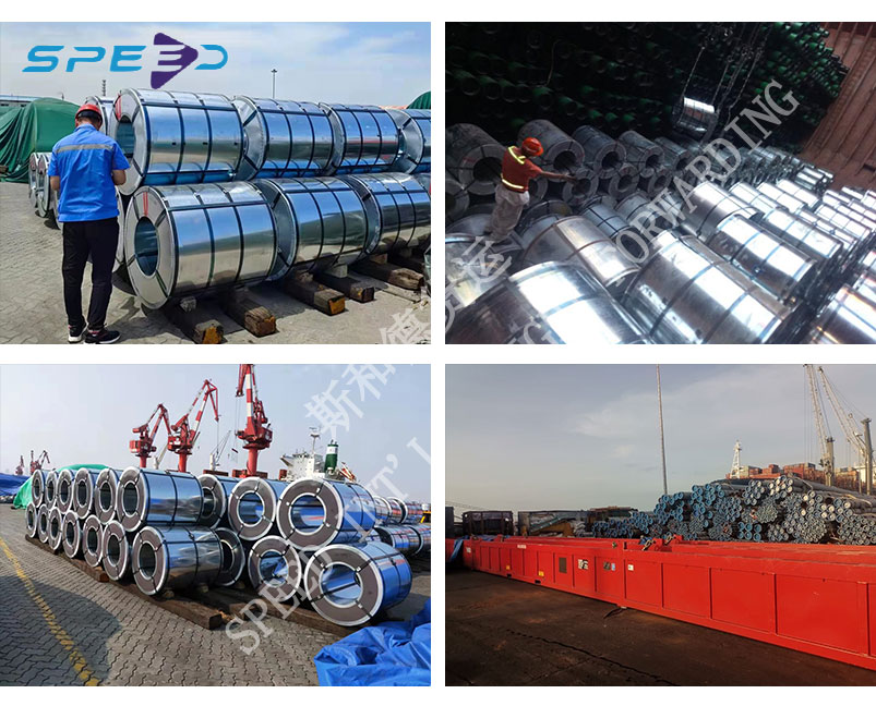 Break Bulk: bobine e tubi in acciaio pesante